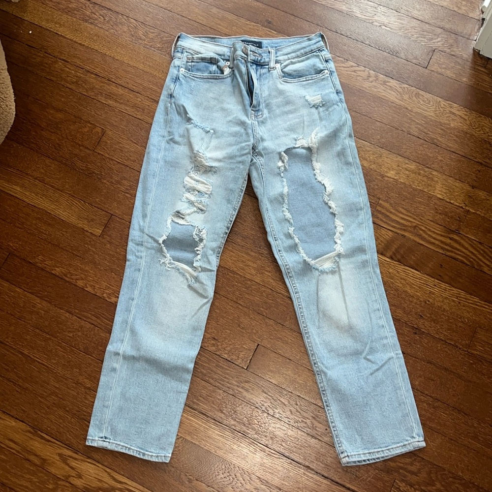 High rise mom jeans
